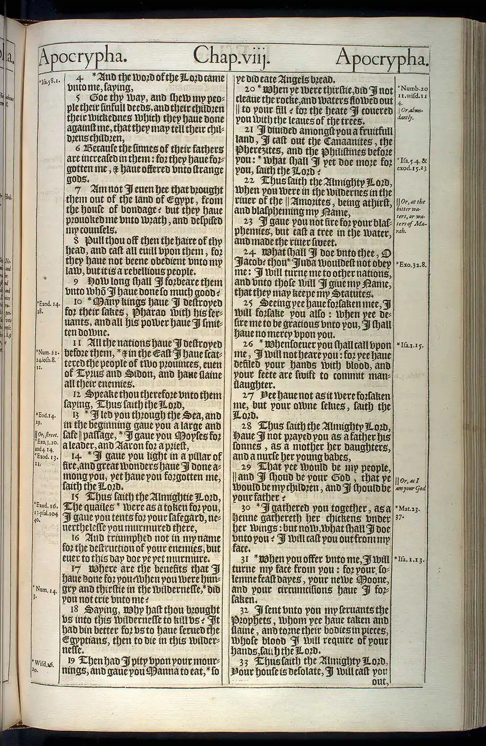 2 Esdras Chapter 1 Original 1611 KJV Bible Scan