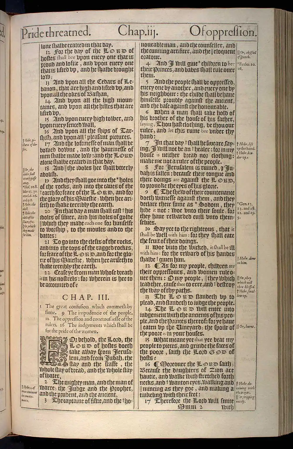 Isaiah Chapter 2 Original 1611 KJV Bible Scan
