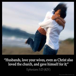 EPHESIANS 5:25 KJV 