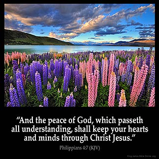 kjv bible verses philippians peace god jesus quotes scripture christ scriptures inspirational understanding which keep passeth verse favorite through james